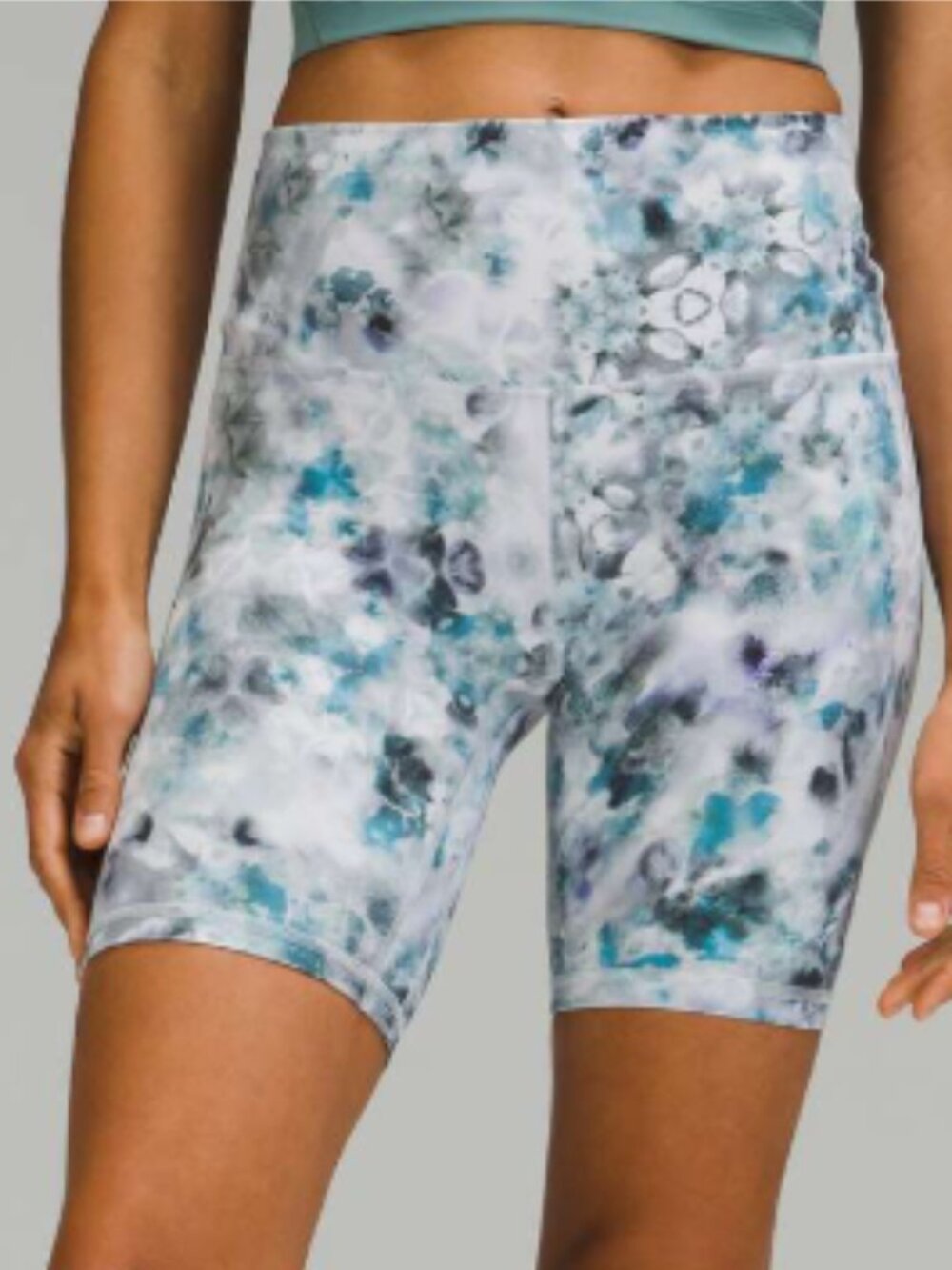 Lululemon Align 8" Shorts Kaleidofloral Multi Size 4 NWT